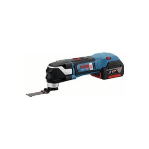 Bosch Powertools Bosch GOP 18 V-28 Akku Multicutter - med 2 x 5,0 Ah lithium-ion-batterier, dyksavsklinge og værktøjskasse [0 601 8B6 003]