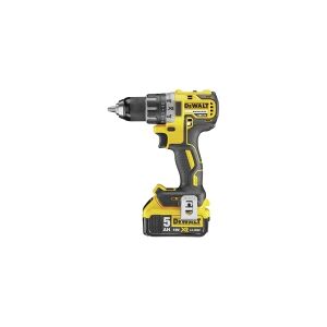 DeWALT DCD791P2 - Bor/driver - ledningfri - 2-hastigheders - nøgleløs borepatron 13 mm - 70 N·m - 2 batterier - 18 V