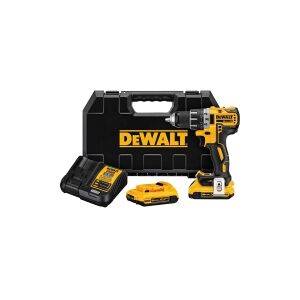 DeWALT DCD791D2-QW - Bor/driver - ledningfri - 2-hastigheders - nøgleløs borepatron 13 mm - 70 N·m - 2 batterier - 18 V