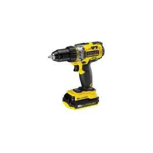 Stanley Fatmax 18V Boremaskine 2 x 2.0Ah - Uden batteri og oplader