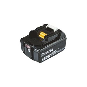 Makita LXT BL1860B - Batteri - Li-Ion - 6 Ah - 108 Wh - for Makita DCS553, DGA514, DGA901, DHP482, DHS630, DLW140, DLX3179, DML806, DML815  LXT DBN500