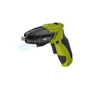 Goobay 71880, Pistolgreb boremaskine, Nøglefri, 230 rpm, Batteri, Lithium-Ion (Li-Ion), 1,3 At