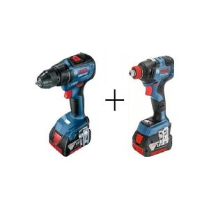 Bosch Powertools Bosch BOSCH 18V SCREWDRIVER SET GSR 18V-50 + GDX 18V-200 2x4,0Ah L-BOXX