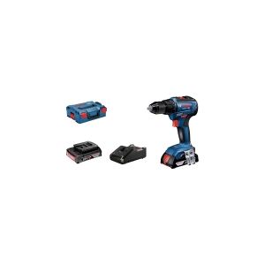 Bosch Powertools Bosch AKKUSKRUEMASKINE GSR 18V-55 2X2AH L-BOXX