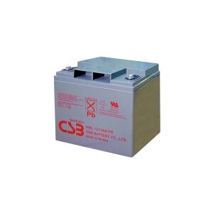 CSB Battery HRL 12110W high-rate longlife Blybatteri 12 V 28 Ah Blyfleece (B x H x T) 166 x 175 x 125 mm M5 skruetilslutning Vedligeholdelsesfri, Lav