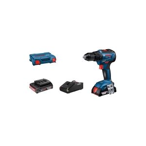 Bosch Powertools BOSCH AKKUSKRUEMASKINE GSR 18V-55 2X2AH L-CASE