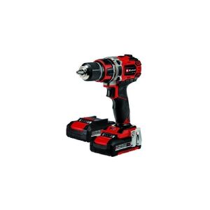 Einhell Power X-Change TE-CD 18/50 Li BL (2x2,0Ah) Batteri boremaskine 18 V 2 Ah Litium inkl. ekstra batteri, Kuffert