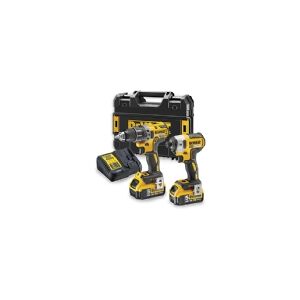 Dewalt Combo 18V 2 x 5Ah drill driver + impact wrench in a case (DCK268P2T)