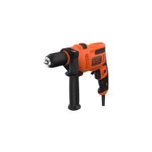 Black & Decker BLACK+DECKER BEH200 - Hammerbor - 500 W - nøgleløs borepatron