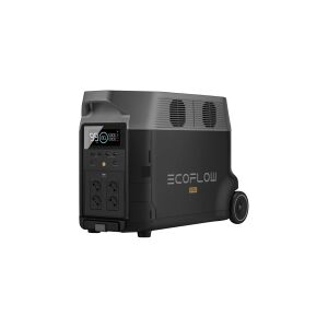 EcoFlow Delta Pro - Transportabel strømstation - AC 220-240 V - litiumjernfosfat - 3600 Wh - Wi-Fi, Bluetooth - output-stikforbindelser: 14