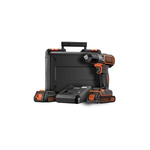 Black & Decker ASD18KB-QW, Pistolgreb boremaskine, 1 cm, 2,5 cm, 1 cm, 800 rpm, 16 Nm