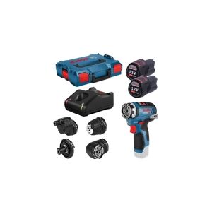 Bosch Powertools Bosch GSR 12V-35 FC Professional - Bor/driver - ledningfri - 2-hastigheders 10 mm - 35 N·m - 2 batterier - 12 V -