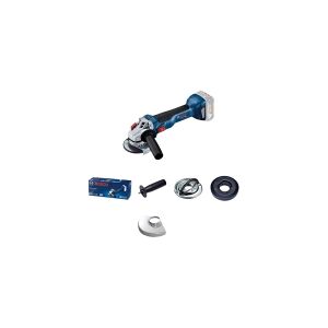 Bosch GWS Professional 18V-10 - Vinkelkværn - ledningfri - 125 mm - intet batteri - Uden batteri og oplader