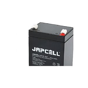 Lakuda ApS Japcell AGM-batteri 12V - JC12-2.9, 2,9Ah 4,8mm poler blysyrebatteri