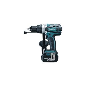 Makita DHP458RTJ - Bor/driver - ledningfri - 2-hastigheders - 91 N·m - 2 batterier - 18 V