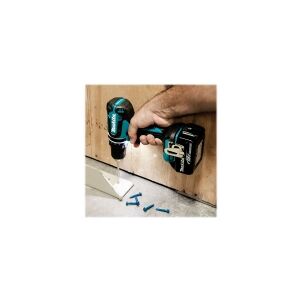 Makita DDF485RTJ - Bor/driver - ledningfri - 2-hastigheders - nøgleløs borepatron 13 mm - 50 N·m - 2 batterier - 18 V