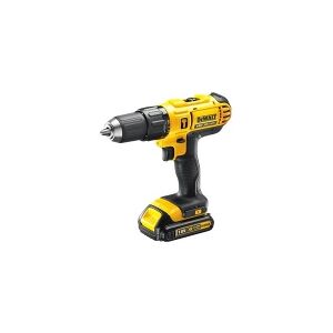 DeWALT DCD776C2 - Hammerbor/skruemaskine - ledningfri - 2-hastigheders 13 mm - 42 N·m - 2 batterier - 18 V