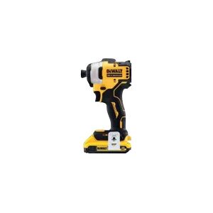 DeWALT DCF809D2T-QW - Støddriver - ledningfri - 300 W - 1/4 unbrakosokkel - 190 N·m - 2 batterier - 18 V