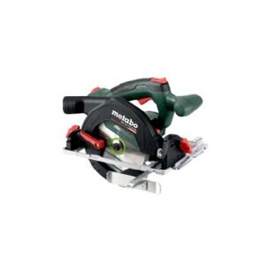 Metabo KS 18 LTX 57 BL, Træ, Sort, Grøn, Metallic, Rød, Børstefri, 16,5 cm, 5000 rpm, 5,7 cm - Uden batteri og oplader