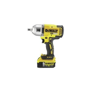 DeWALT DCF899P2-QW - Stødnøgle - ledningfri - 610 W - 3-hastigheders - 1/2 kvadratisk drev 12.7 mm - 950 N·m - 2 batterier - 18 V