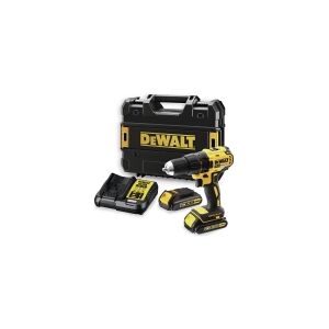 DeWALT DCD777S2T - Bor/driver - ledningfri - 2-hastigheders - nøgleløs borepatron 13 mm - 65 N·m - 2 batterier - 18 V