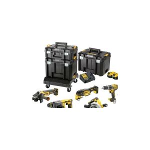 Dewalt battery set Combo Li-Ion 18V DCD796 + DCF887 + DCS335 + DCS570 + DCH273 + DCG405 + 3 x DCB184 [DCK685P3T-QW