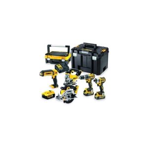 DEWALT. COMBO 18V DCD796+DCF887+DCS39+DCS331+DCS331+DCL050) 3x5.0Ah TSTAK DCK551P3T