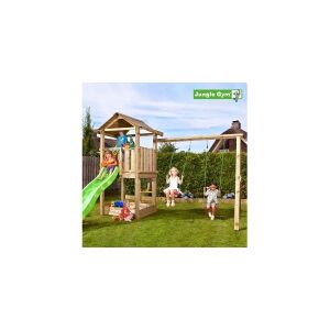 NSH Nordic Jungle Gym House legetårn komplet inkl. swing module xtra og rutschebane (804-312NSX)