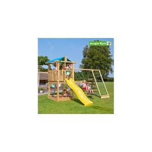 NSH Nordic Jungle Gym Hut legetårn komplet inkl. climb module xtra og rutschebane (804-282NCX)