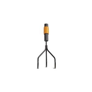 Fiskars QuikFit, Håndkultivator, Metal, Sort, Orange, Plast, 305 mm