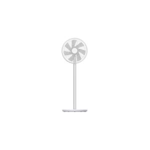 Xiaomi Smartmi SmartFan S2 - Stående ventilator - App styret - Indbygget batteri (2800 mAh) - (H90 x B33 x D34) - Hvid