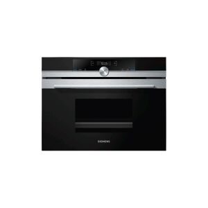 Siemens iQ700 CD634GAS0 - Dampovn - til indbygning - niche - bredde: 56 cm - dybde: 55 cm - højde: 45 cm - rustfrit stål