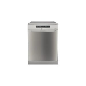 Indesit DFC 2B+19 AC X, Fritstående, Fuld størrelse (60 cm), Grå, 13 kuverter, C, 49 dB