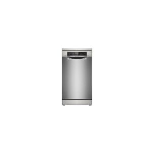 Bosch Serie 6 SPS6YMI14E, Fritstående, Slimline (45 cm), Rustfrit stål, 10 kuverter, B, 43 dB