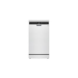 Siemens iQ300 SR23EW24KE, Fritstående, Slimline (45 cm), Hvid, Berøring, 1,75 m, 1,65 m