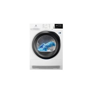 Electrolux EW8H458B, Fritstående, Front-læsning, Varmepumpe, Hvid, Berøring, LCD