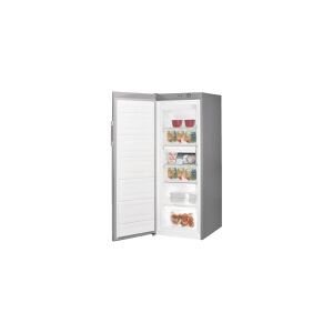 Indesit UI6 1 S.1 - Fryser - upright - fritstående - bredde: 59,5 cm - dybde: 64,5 cm - højde: 167 cm - 232 liter - Klasse F - sølv