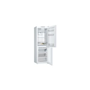 Bosch Serie   2 KGN33NWEB - Køleskab/fryser - bund-fryser - fritstående - bredde: 60 cm - dybde: 66 cm - højde: 176 cm - 282 liter - Klasse E - hvid