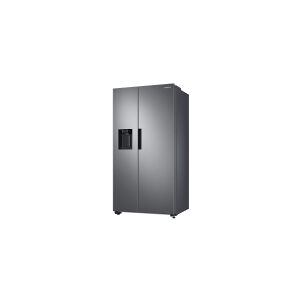 Samsung RS6JA8811S9 - Køleskab/fryser - side-by-side med vanddispenser, isdispenser - bredde: 91.2 cm - dybde: 71.6 cm - højde: 178 cm - 634 liter - Klasse E - rustfritstål look