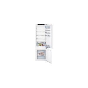 Siemens iQ500 KI87SADE0 - Køleskab/fryser - bund-fryser - til indbygning - bredde: 56 cm - dybde: 55 cm - højde: 177.5 cm - 272 liter - Klasse E - hyperFresh plus / LED-belysningen / softClose - Fladhængsel