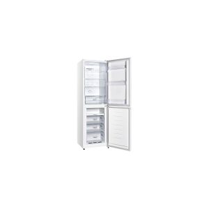 Gorenje Essential NRK418ECW4 - Køleskab/fryser - bund-fryser - bredde: 55 cm - dybde: 55.7 cm - højde: 182.4 cm - 256 liter - Klasse E - hvid