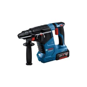 BOSCH BOREHAMMER MED MULIGHED FOR SMEDNING 18V 2.4J GBH 187-LI SOLO - Uden batteri og oplader