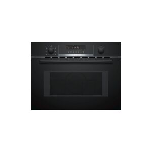 Bosch Serie   6 CMA585MB0 - Kombinationsovn - til indbygning - niche - bredde: 56 cm - dybde: 55 cm - højde: 45 cm - sort