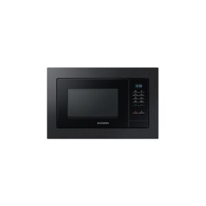 Samsung MQ7000A, Indbygget, Grill mikroovn, 23 L, 800 W, Knapper, Sort