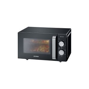 SEVERIN MW 7762 - Mikrobølgeovn med grill - 20 liter - 800 W - sort/rustfrit stål