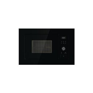 Gorenje Advanced BM201AG1BG - Mikrobølgeovn med grill - til indbygning - 20 liter - 800 W - sort