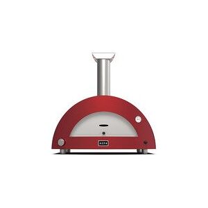 Alfa Forni Moderno 3 Pizze Hybrid rød