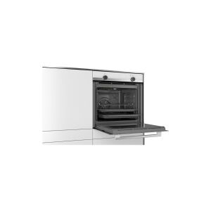 Siemens iQ100 HB510ABV0S - Ovn - til indbygning - niche - bredde: 56 cm - dybde: 55 cm - højde: 58.5 cm - Klasse A - hvid