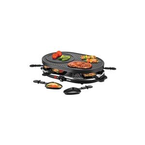 UNOLD RACLETTE 48795 Gourmet - Raclette/grill - 1,2 kW - sort