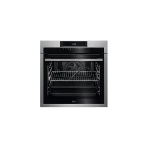 AEG 7000 SenseCook BPE642120M - Ovn - til indbygning - niche - bredde: 56 cm - dybde: 55 cm - højde: 59 cm - med selv-rengøring - Klasse A+ - rustfrit stål